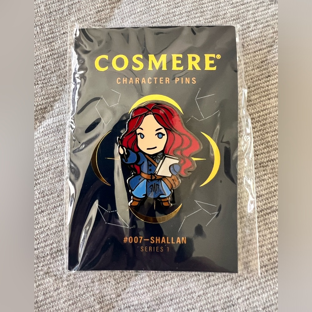 #007 Shallan Pin - Brandon Sanderson Dragonsteel Books Character - Stormlight